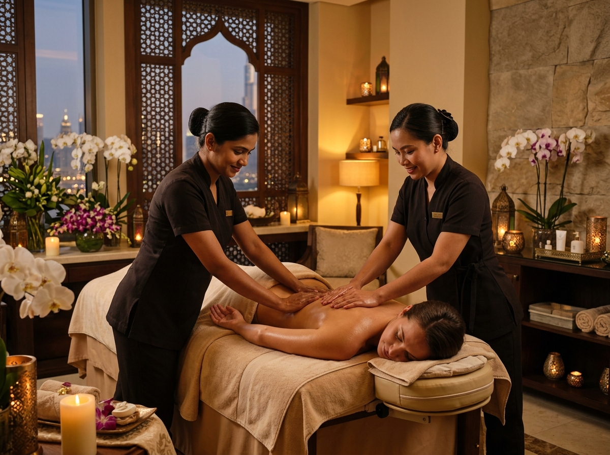 Four Hand Massage at Orchid Spa Dubai