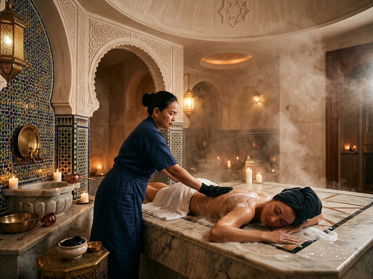 Massage With Moroccan Bath at Orchid Spa Dubai