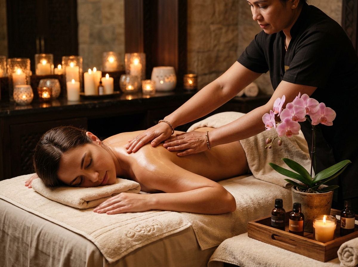Traditional Oil Massage at Orchid Spa Dubai
